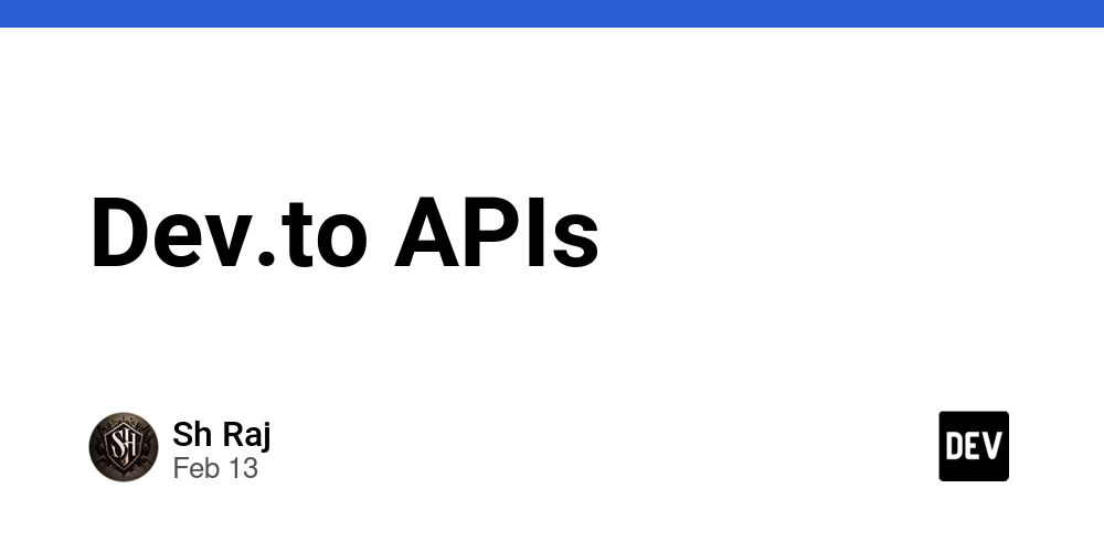 dev.to-apis-