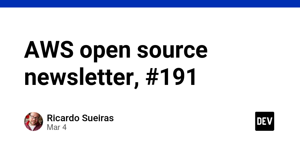 aws-open-source-newsletter,-#191
