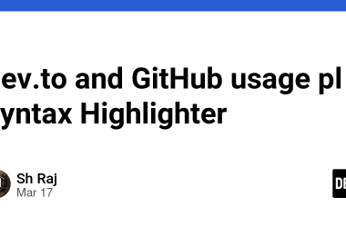 dev.to-and-github-usage-pl-syntax-highlighter