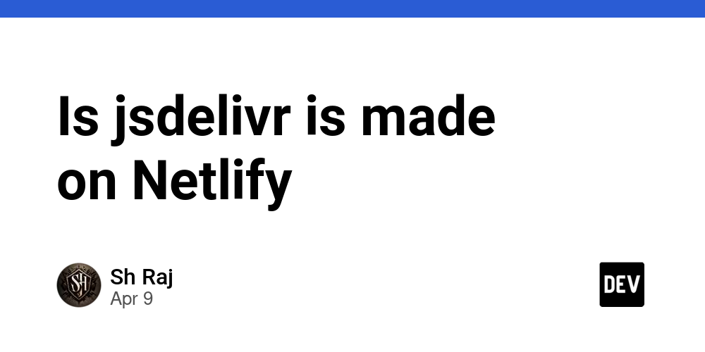 is-jsdelivr-is-made-on-netlify