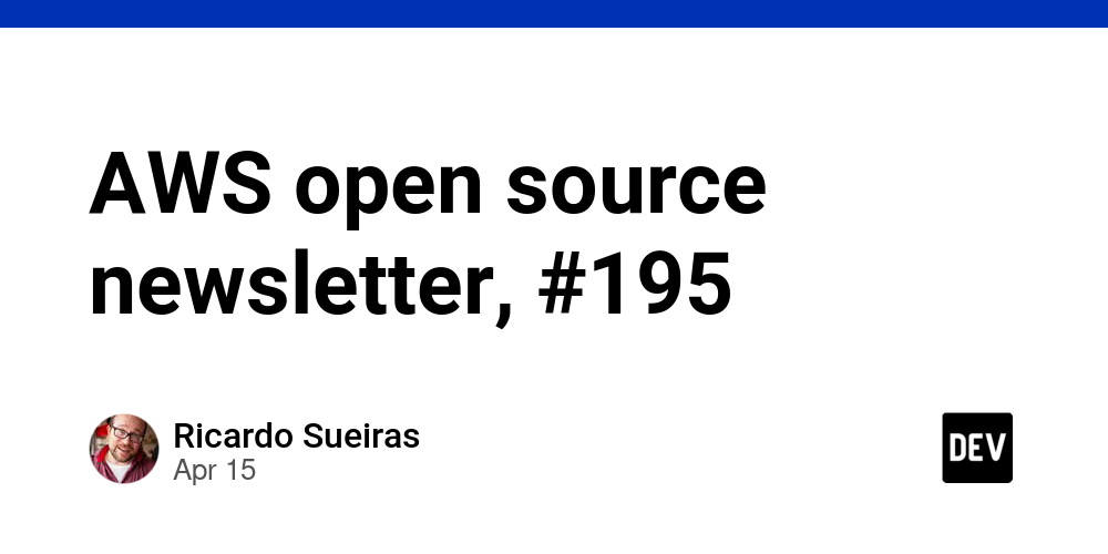 aws-open-source-newsletter,-#195