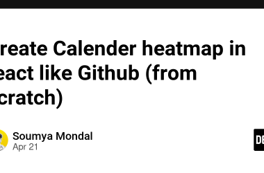 create-calender-heatmap-in-react-like-github-(from-scratch)
