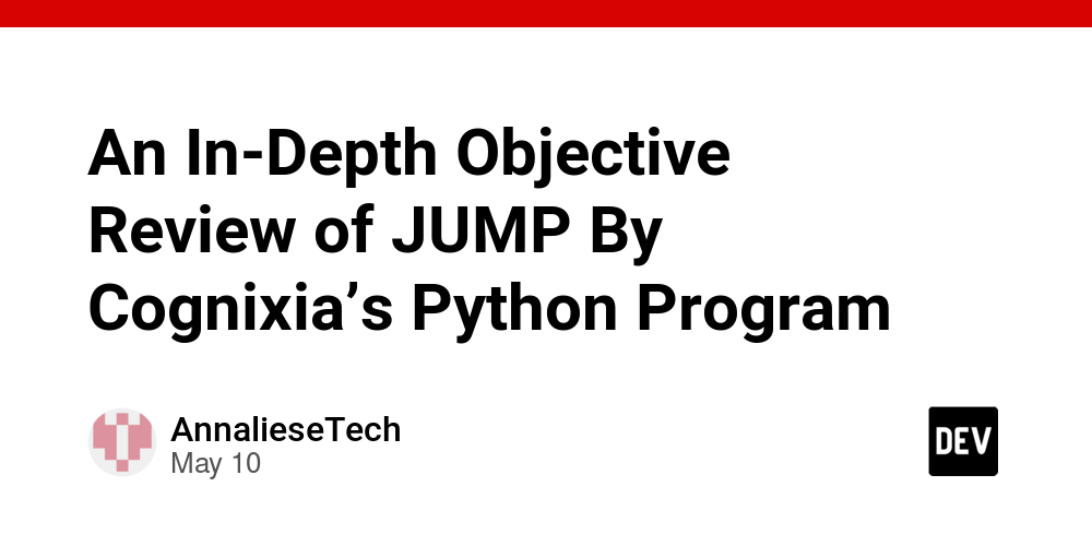 An In-Depth Objective Review of JUMP By Cognixia’s Python Program ...