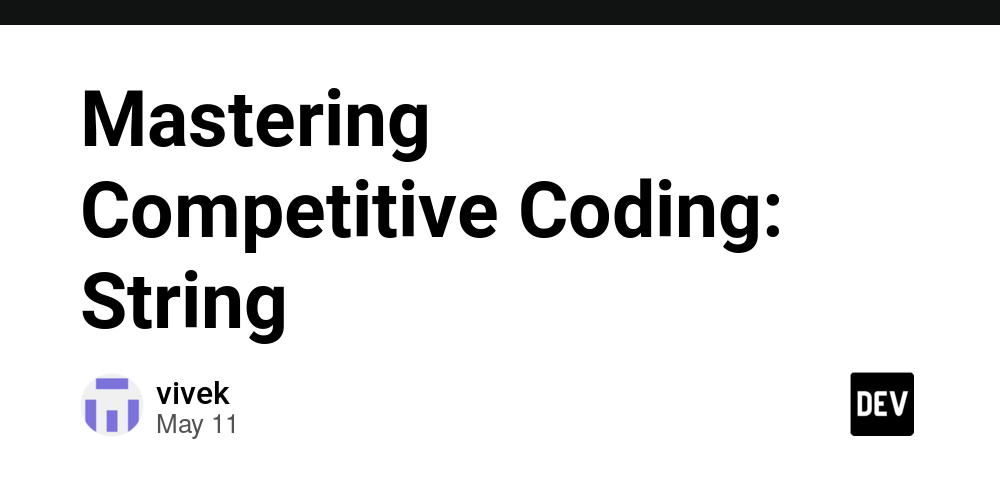 mastering-competitive-coding:-string