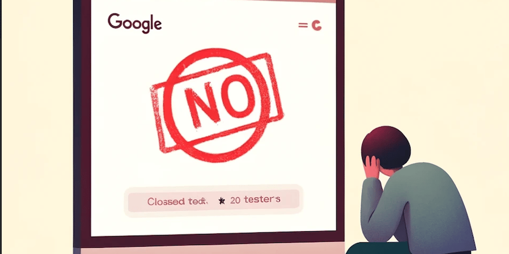 google-closed-testing-reject-~you-need-to-think-about-how-to-get-testers~