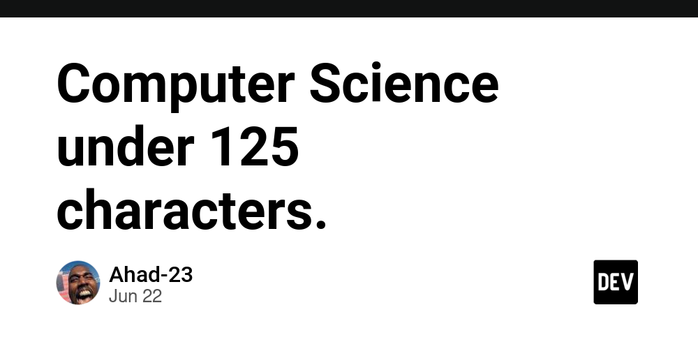 computer-science-under-125-characters.