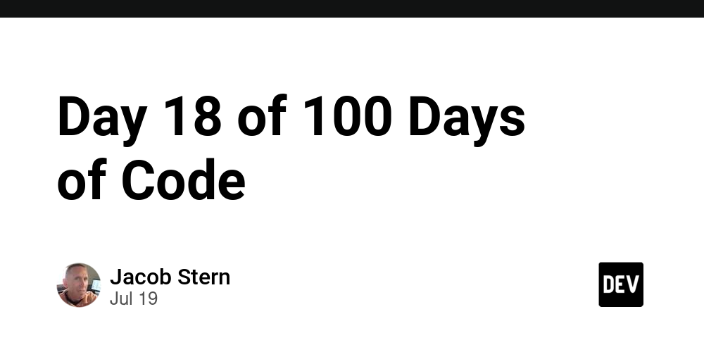 day-18-of-100-days-of-code