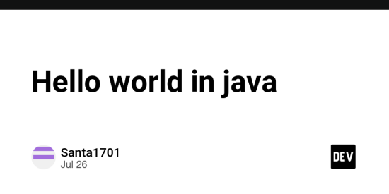 hello-world-in-java