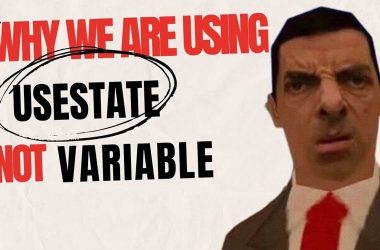 why-use-usestate-instead-of-just-variables-in-react