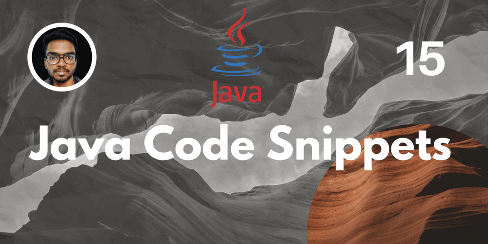 java-code-snippets:)
