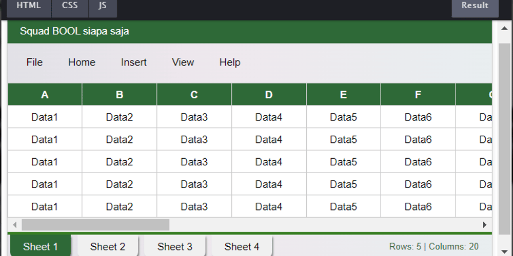 spreadsheet/excell-js-css