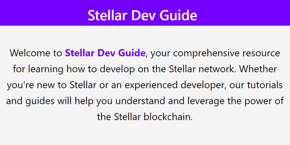 ultimate-tutorial-website-to-get-started-with-stellar-–-stellar-dev-guide-website