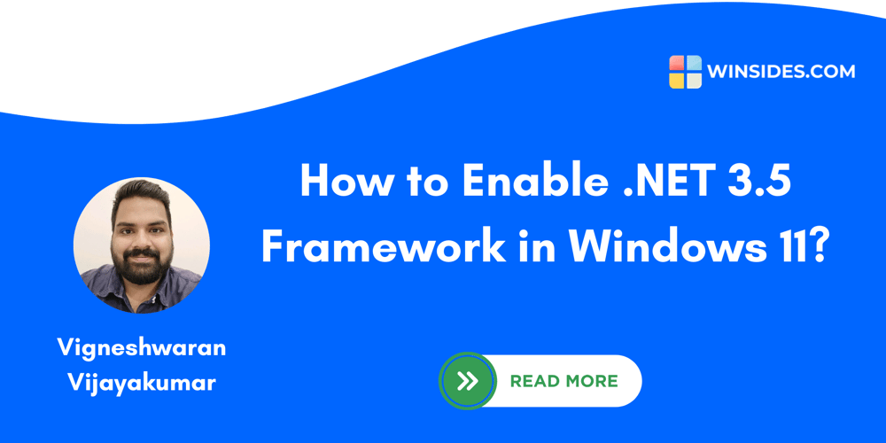 How to enable net 3 5 framework in windows 11 prodsens live