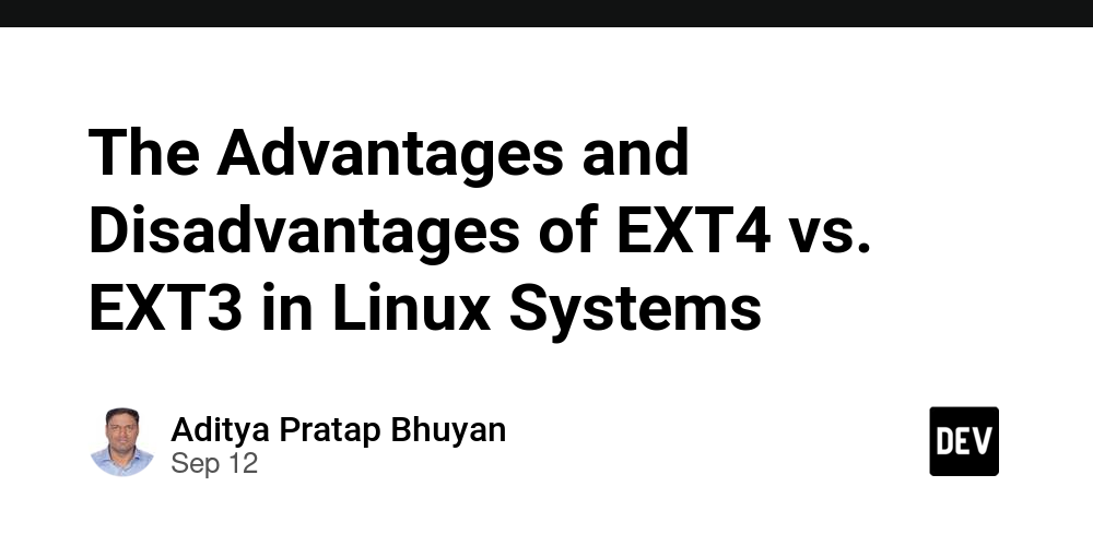 The Advantages and Disadvantages of EXT4 vs. EXT3 in Linux Systems ...