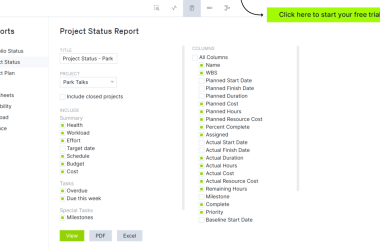 10-free-project-report-templates-for-excel-&-word