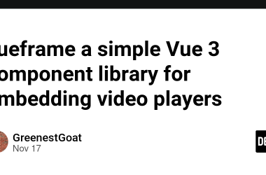 vueframe-a-simple-vue-3-component-library-for-embedding-video-players