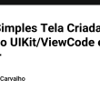 uma-simples-tela-criada-usando-uikit/viewcode-e-flutter