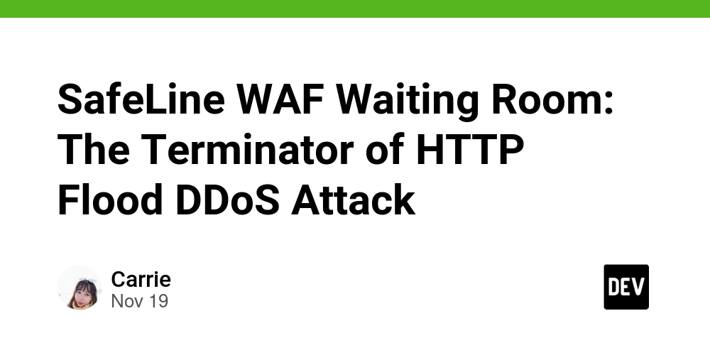 safeline-waf-waiting-room:-the-terminator-of-http-flood-ddos-attack