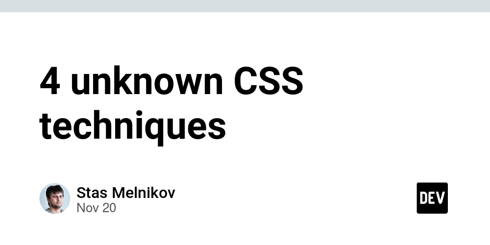 4-unknown-css-techniques