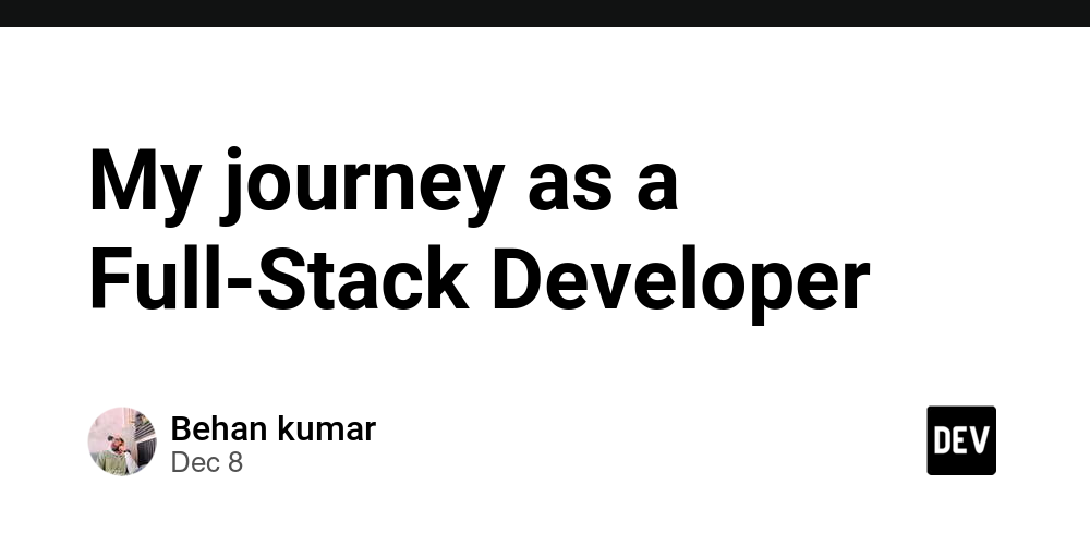 my-journey-as-a-full-stack-developer
