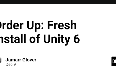 order-up:-fresh-install-of-unity-6