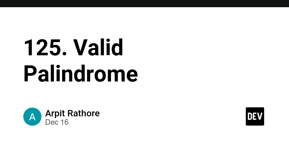 125.-valid-palindrome