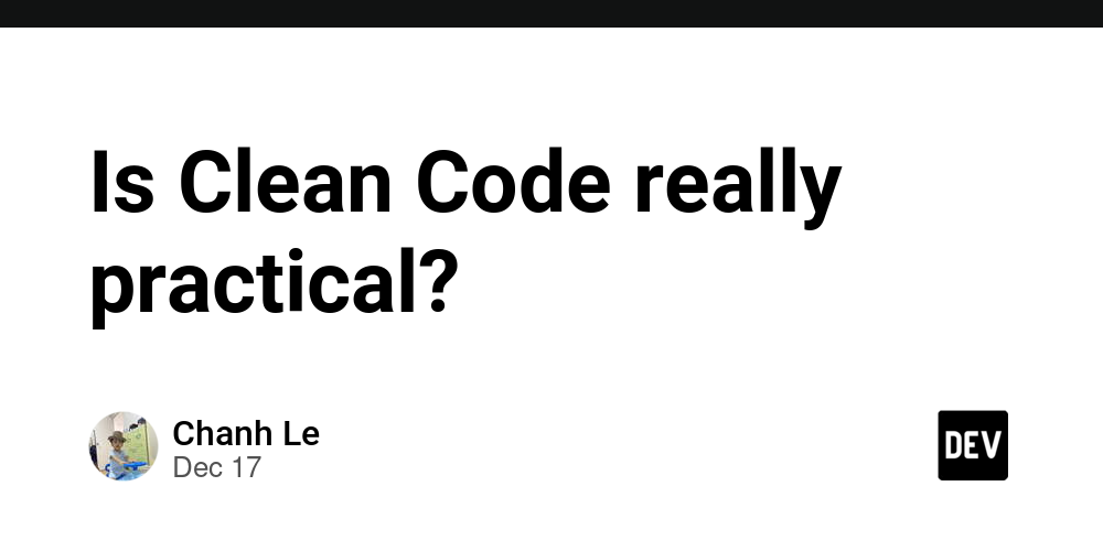 is-clean-code-really-practical?