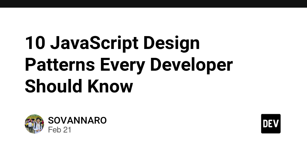10-javascript-design-patterns-every-developer-should-know