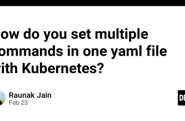 how-do-you-set-multiple-commands-in-one-yaml-file-with-kubernetes?