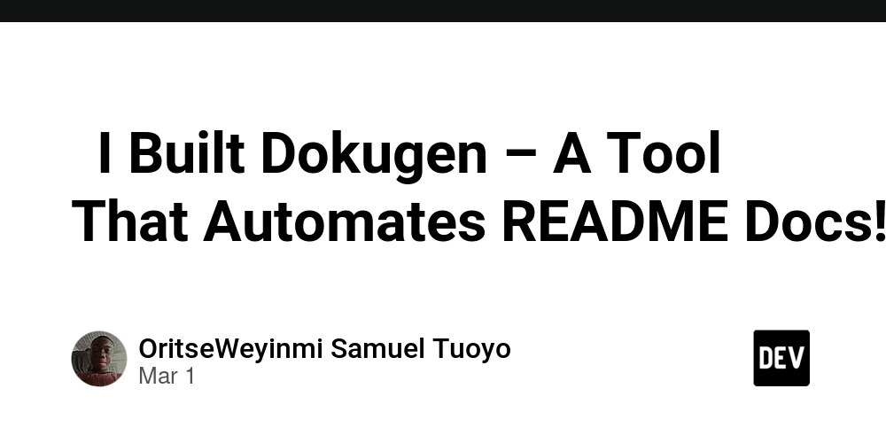 i-built-dokugen-–-a-tool-that-automates-readme-docs!