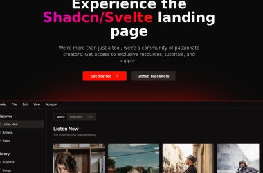 introducing-shadcn-sveltekit-landing-page:-a-modern-landing-page-template-with-sveltekit-&-shadcn