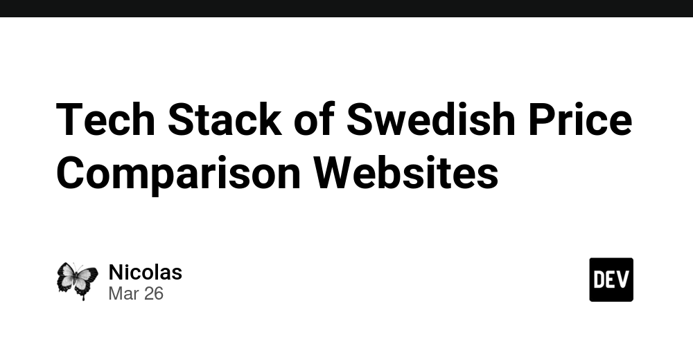 tech-stack-of-swedish-price-comparison-websites
