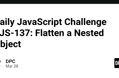 daily-javascript-challenge-#js-137:-flatten-a-nested-object