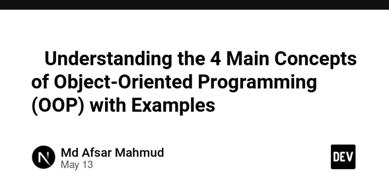 🌟 Understanding the 4 Main Concepts of Object-Oriented Programming (OOP ...