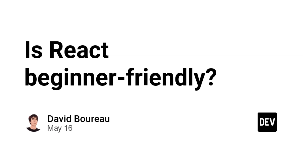 is-react-beginner-friendly?