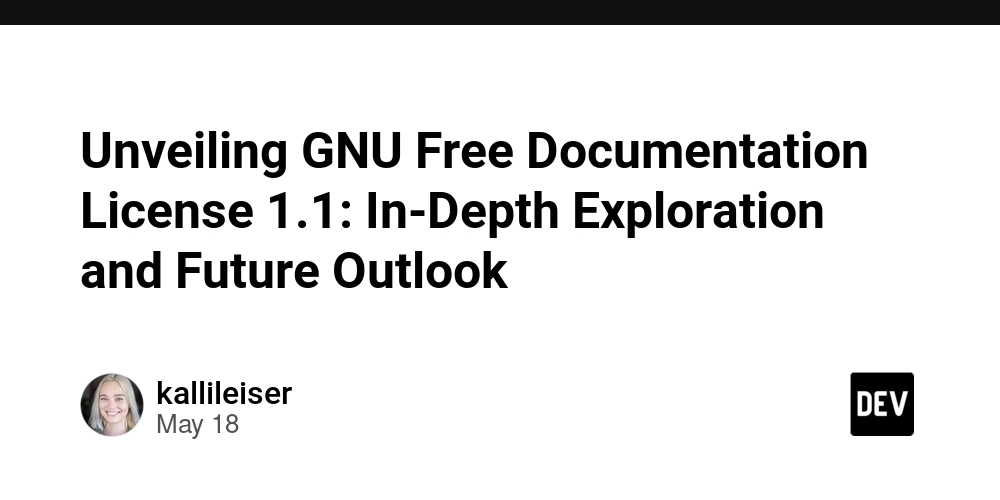 unveiling-gnu-free-documentation-license-1.1:-in-depth-exploration-and-future-outlook