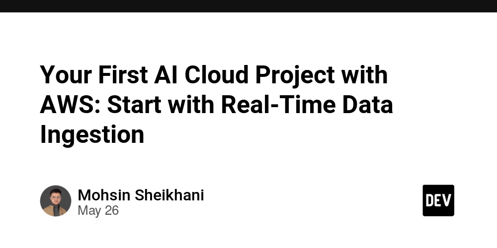 your-first-ai-cloud-project-with-aws:-start-with-real-time-data-ingestion