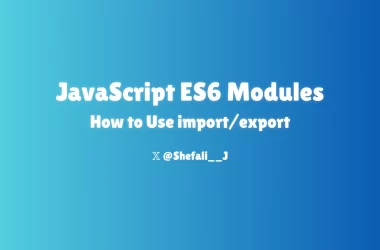 how-to-use-import/export-in-javascript-es6-modules