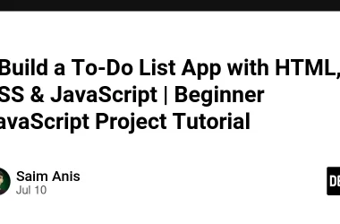-build-a-to-do-list-app-with-html,-css-&-javascript-|-beginner-javascript-project-tutorial
