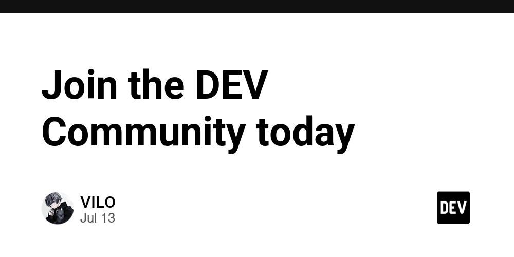 join-the-dev-community-today