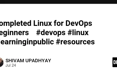 completed-linux-for-devops-beginners-#devops-#linux-#learninginpublic-#resources