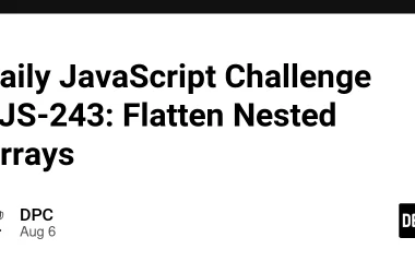 daily-javascript-challenge-#js-243:-flatten-nested-arrays