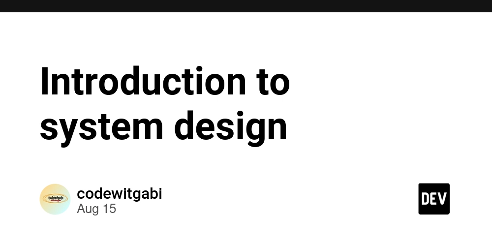 introduction-to-system-design