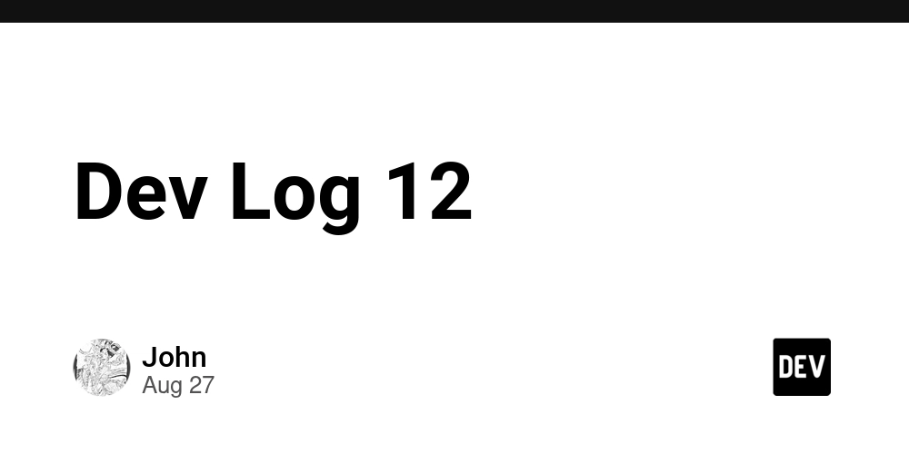 dev-log-12