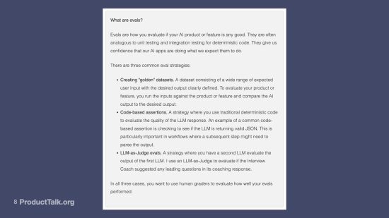 how-i-designed-&-implemented-evals-for-product-talk’s-interview-coach