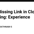 the-missing-link-in-cloud-learning:-experience