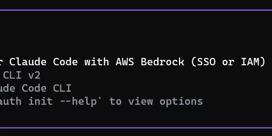 clauth:-an-open-source-cli-to-simplify-aws-bedrock-setup-for-claude-code-users