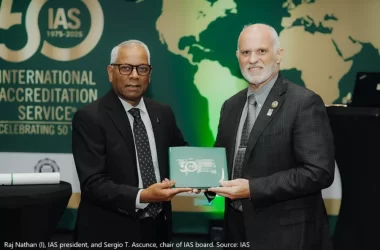 international-accreditation-service-(ias)-celebrates-50-years-with-gala,-dinner-event