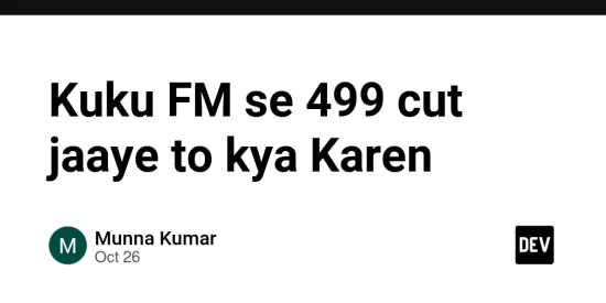 kuku-fm-se-499-cut-jaaye-to-kya-karen